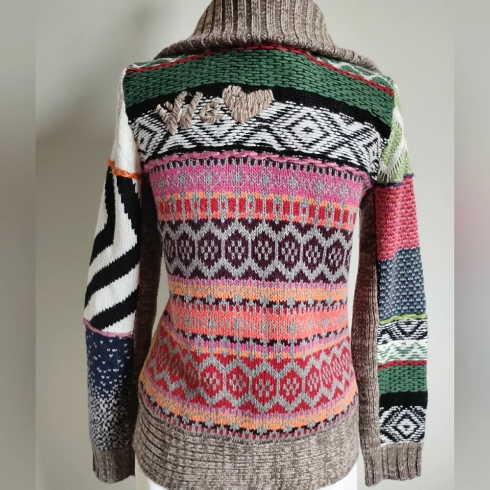 Desigual Moto Jacket Sweater - Picture 9 of 14